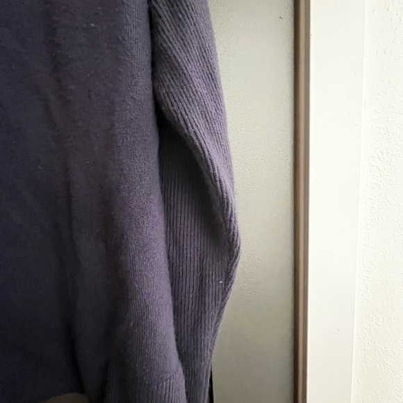 Purple soft sweater, crew neck, bought from Nordstrom - Picture 5 of 5